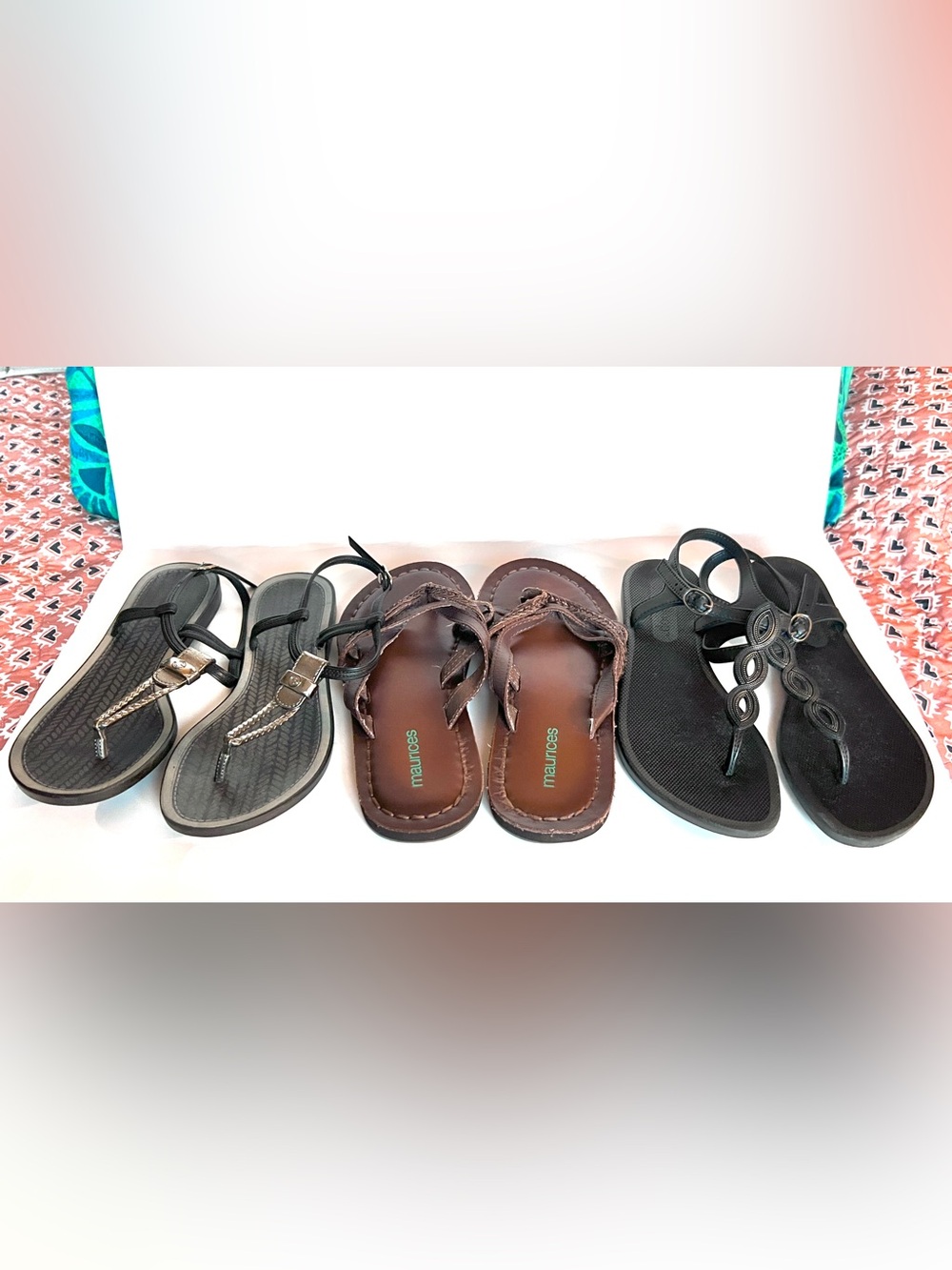 Black & Brown Sandals Bundle
